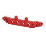 IWBR 1pc Axial 1/6 SCX6 Fit For Jeep JLU Wrang Ler 4WD AXI05000T1 Front Car Body Keel Support Frame Front Chassis Brace Upgrade Parts (Color : Red)