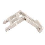 IWBR 1pc C10 Rear Bumper Mount For RC Axial 1/24 SCX24 C10 Crawlers Car Upgrade Parts Accessories (Color : Silver)