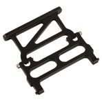 IWBR 1pc Rear Bumper Mount For RC Axial 1/24 SCX24 C10 Crawlers Car Parts Accessories (Color : Black)