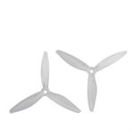 IWBR 8 Pcs/4 Pairs 5144 3 Blade Propeller For 4s 6s FPV Racing Drone Quadcopter (Color : 4Pair Crystal)