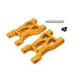 IWBR Fit For Wltoys 104072 Rear Suspension Arm Rear Lower Arm 1/10 RC Car Upgrades Parts Accessories (Color : Yellow)