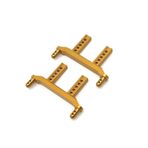 IWBR Rear Lower Suspension Arm Fit For SCY 16101 16102 16103 16106 16201 JJRC Q130A Q130B Q141 Q117 1/16 RC Car Upgrade Parts (Color : Body Mounts-02)