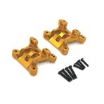 IWBR Rear Lower Suspension Arm Fit For SCY 16101 16102 16103 16106 16201 JJRC Q130A Q130B Q141 Q117 1/16 RC Car Upgrade Parts (Color : Shock Tower-02)