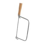 IWOWHERO 1 Set Mini Ahşap Saplı Fret Testeresi U-çerçeve Tasarımı Stabilite İçin Hassas El Testeresi Ahşap İşleri Ve El Sanatları İçin Ergonomik Kavrama