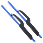 IWOWHERO 2 Adet 10-12 Inç Küçük Ahşap İşleme El Testeresi Mücevher Testeresi Bıçakları Metal Kesme Aleti Mini El Kesici Hassas Ahşap İşleme Metal İşleri Projeleri Için