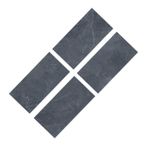 IWOWHERO 4 Adet Mermer Çıkartması 3d Duvar Kağıdı Mutfak Backsplash Çıkartması Mermer Duvar Sticker Vinil Kağıt Kiremit Backsplash Tuğla Duvar Sticker 3 Boyutlu Ebru Pvc Banyo Çıkartmaları