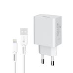 Ixtech Hc9 2.1A Usb To Lightning Şarj Cihazı Beyaz