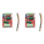 Iyalezirk 2X DC6-60V 400W BLDC Fırçasız DC Üç Fazlı PWM Motor Sürücü Kartı Hall 12 V 24 V 48 V