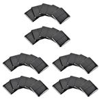 Iyalezirk 30PCS 2V 160MA 50X50MM Solar Panels DIY for Battery Cell Phone Chargers Monocrystalline Silicon Module
