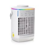 Iyalezirk Air Cooler with LED Night Light Compact Air Conditioning Fan for Home and Office Use