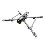 Iyalezirk Drone Frame Kit Fiber RC FPV Free-Racing Flyover Drone Aerial Photography Drone Four-Axle 9 Size