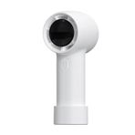 Iyalezirk Fan Portable 3000mAh USB Rechargeable Electric Fan Bladeless Air Cooler Fan White