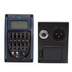 Iyalezirk LC5 Akustik Gitar için Ekolayzer, Preamp ve LCD Tuner ile 5 Bantlı Mikro Ön Amfi