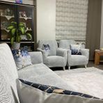 IYDGAH Jakarlı Su Yolu Desen 3311 Takım Koltuk Örtüsü Çekyat Kanepe Örtüsü Lastikli Yıkanabilir Taş Gri - 180 x 230 cm - Taş Rengi