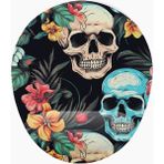Iyi Fikirler Kuru Kafa Çiçek Bilek Destekli Mouse Pad - Standart