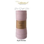 İyi Geceler İstanbul %100 Pamuklu Pure Simple Tek Kişilik Pike 160X230 CM Açık Pembe