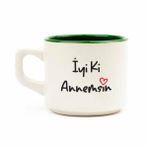 İyi Ki Annemsin! Beyaz Venüs Kupa - Anneler Günü Hediyesi Kupa Fincan