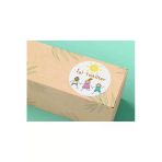 İyi Tatiller Yaz Tatili Etiketi Okul Karne Çocuklar Mat Estate Sticker 4 Cm (40 Adet)