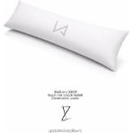 İz Home Çok Amaçlı Ortopedik Silindir Yastık Boyun Bacak Bel Destek Yastığı 15X50 cm - 35 x 50 cm - Beyaz