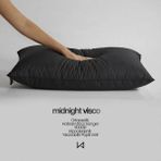 İz Home Midnight Visco | Hafızalı Sünger Ortopedik Yastık | Hipoalerjenik Siyah Kumaş | 45X65 cm | 1000GR - 45 x 65 cm