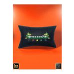 İZ WORTH WEARİNG BURSASPOR Araç Boyun Yastığı Ortopedik Yastık Siyah Kumaş, Baskılı 1 Adet 17x27cm.
