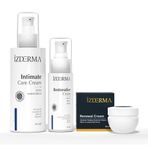 İzderma 3'lü Set 20 ml Renewal Cream+150 ml İntim Bakım Kremi+100 ml Onarıcı Bakım Kremi