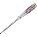 İzeltaş 100-135V Elektrik Kontrol Kalemi - Yıldız Uç, Şeffaf Sap, Manuel Kullanım, Hafif ve Pratik Tasarım, Kablolu