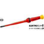 Izeltaş 1000V Izoleli Elektro Slim Düz Uçlu Tornavida 5.5X100 Mm-Izeltaş 14000005332 - Kırmızı