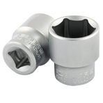 İzeltaş 1110 06 0010 3/8 10 mm Altı Köşe Lokma Anahtar