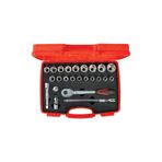 İzeltaş 1113 00 2024 1/2” Altı Köşe Lokma Anahtar Takımı (24 Parça, mm)