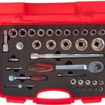 Izeltas 1113 Alti Kose Lokma Takimi 1/4 - 1/2'' 35 Parca