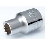 İzeltaş 1114 1/2'' 12 Köşe 12 mm Lokma Anahtar