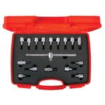 IZELTAS 1/2 Allen Uçlu Lokma Takımı ve Torx Uç Set 17 Parça