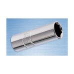 İzeltaş 1/2 Altı Köşe Buji Lokma Anahtarı Lastikli 21 mm - 20,8 mm