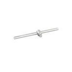 İzeltaş 1/2" T Kol Sürgülü Lokma Anahtar Kolu - Profesyonel Seri Krom Vanadyum Güçlü Sıkma 250mm