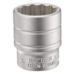 İzeltaş 1225060060 60 mm 12 Köşe Lokma Anahtar
