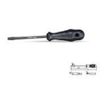 Izeltaş 13000 005116 6X100 Black Line Düz Uçlu Tornavida - 001-Renkli