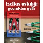 İzeltaş 13000005314 3 Parça Yeşil Kraft Nostalji Pense Seti