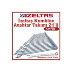 İzeltaş 21 PCS Uzun Boy Kombine Anahtar