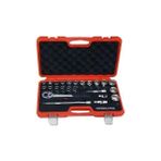 \Izeltaş 24"\'lü Lokma Anahtar Takımı 1/2"\'"\' (U Kolsuz) - 24 Parça Lokma