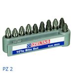 İzeltaş 25 mm PZ2 Pozidriv Bits Set