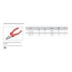 Izeltaş 3020 12 2180 Kombine Pense Opak 180 mm - Kırmızı