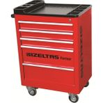 Izeltaş 5 Çekmeceli Partner Takım Dolabı Dolu Kırmızı - 8235006121