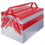 İzeltaş 8420 5 Gözlü Metal Boş 195x300x210 mm Takım Çantası