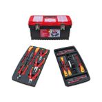Izeltaş 8440 00 1023 19” Plastik Takım Çantası Elektrikçi Set ( 23 Parça) - Antrasit