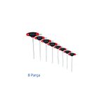 İzeltaş 8'li T Tipi Torx Allen Takımı