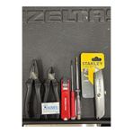 İzeltaş Black Line 6 Parça Usta Seti 180 MM Pense 160 MM Yan Keski, BLCKUSTA6