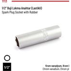 İzeltaş Buji Lokması (1/2) Lastikli 16Mm