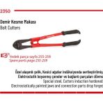 İzeltaş Demir Kesme Makası 18 İnç (450Mm)