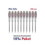 İzeltaş Elektrik Kontrol Kalemi 190 Mm Düz 10 Lu Paket
